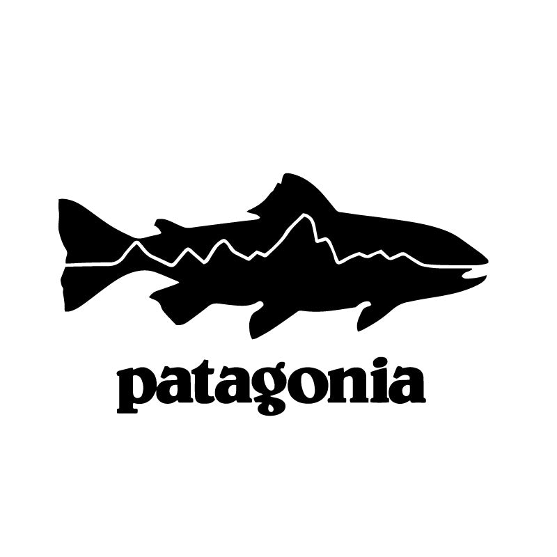 Patagonia Fishing Logo Decal Sticker