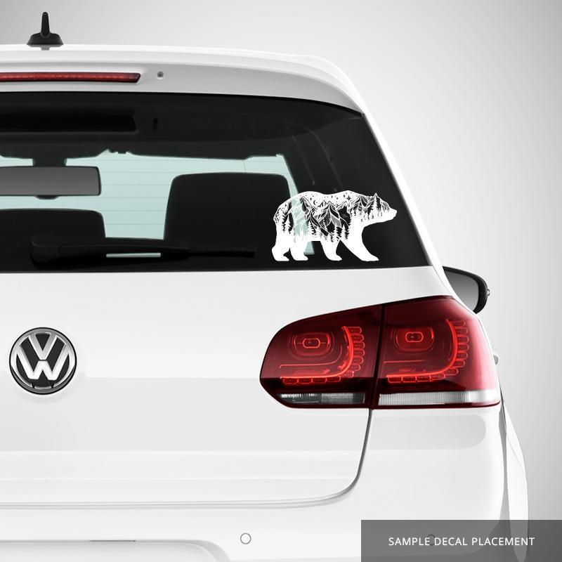 Car Sticker TikTok Style Performance VW with car logo