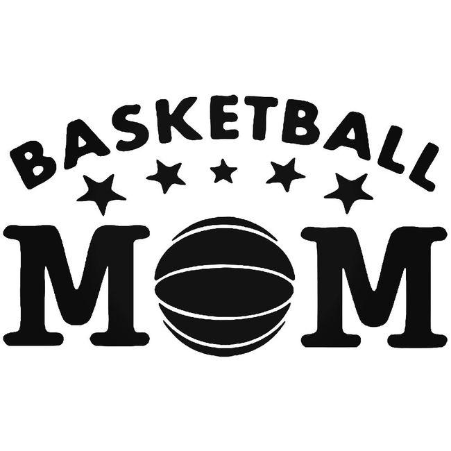 Basketball Mom Decal Sticker