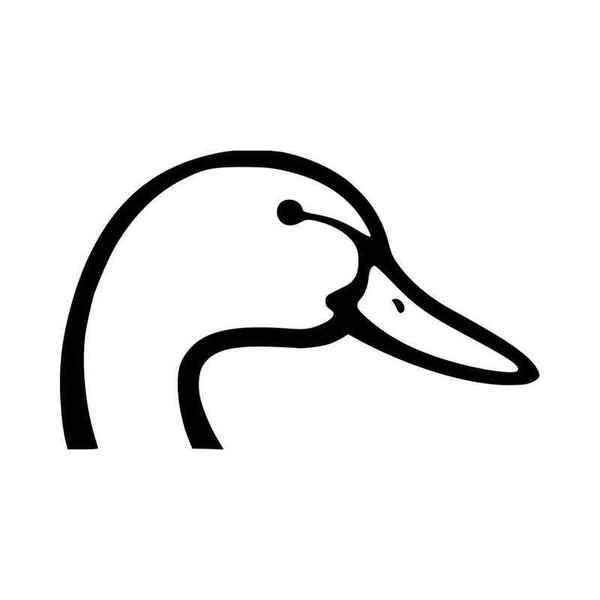 Duck Head Hunting Decal Sticker