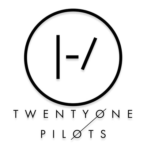 twenty one pilots logo black and white