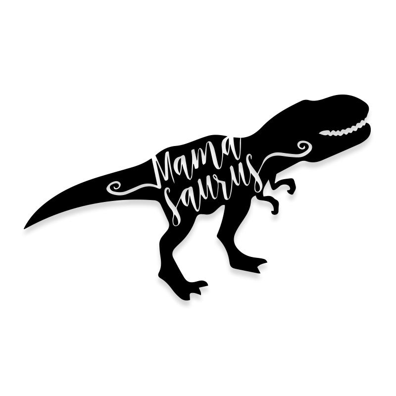 Mamasaurus Dinosaur Mom Decal Sticker