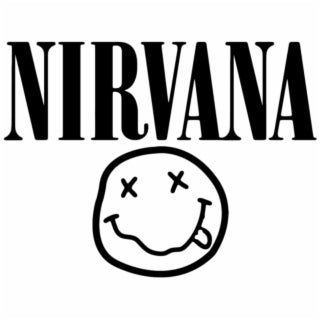 Nirvana Brand Logo Decal Sticker