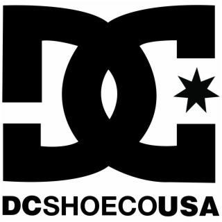 Dc Shoes Brand Logo Decal Sticker