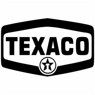 Texaco Brand Logo Decal Sticker