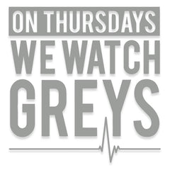 Grey's Anatomy TV Show Vinyl Decal