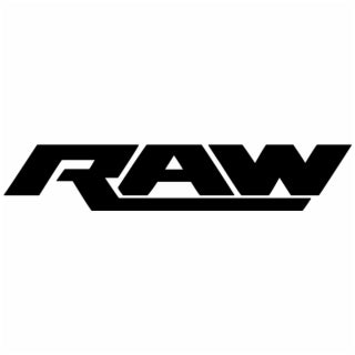 WWE Raw Brand Logo Decal Sticker