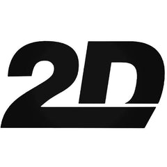 2D Decal Sticker