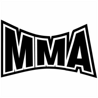 MMA Brand Logo Decal Sticker