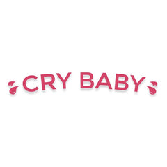 Crybaby Vinyl Decal