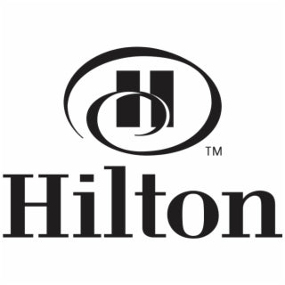 Hilton Hotels Resorts Brand Logo Decal Sticker