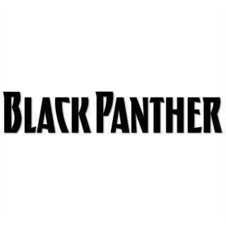 Black Panther Brand Logo Decal Sticker