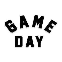 Game Day Football Sports Vinyl Decal