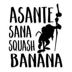 Lion King Rafiki Funny Vinyl Decal