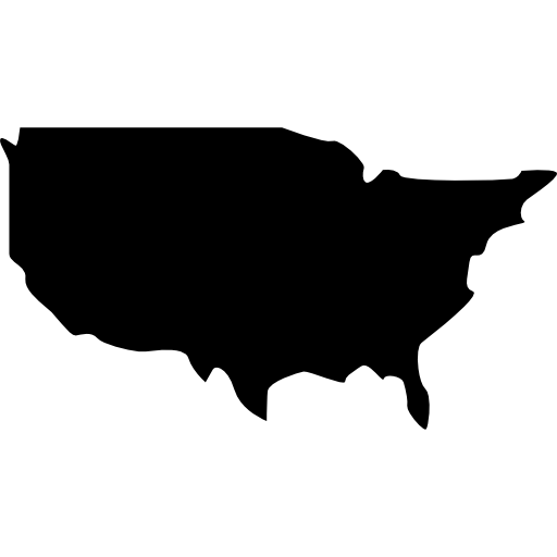 Us Map Sticker Decal