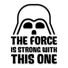 Star Wars Darth Vader Baby Decal