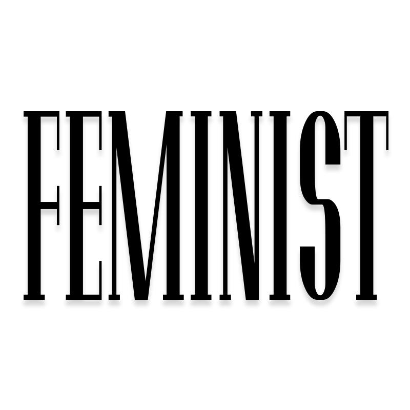Feminist Vinyl Decal