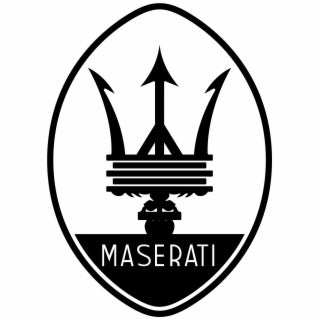 Maserati Brand Logos Decal Sticker