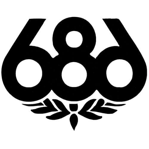 686 Skateboards Decal Sticker