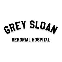 Grey's Anatomy Hospital Vinyl Decal