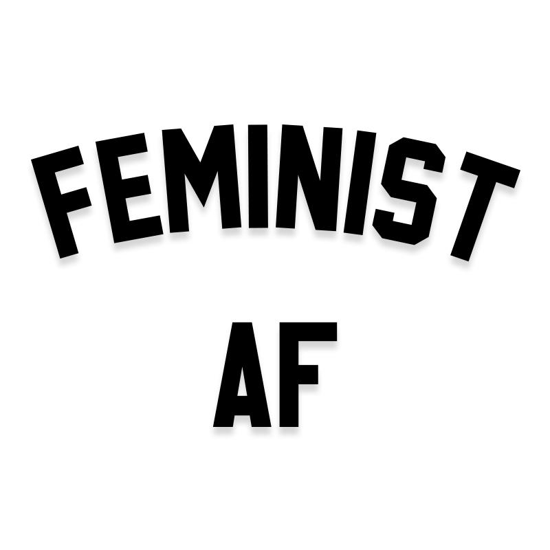 Feminist AF Decal Sticker