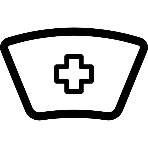 Nurse Cap Sticker Decal