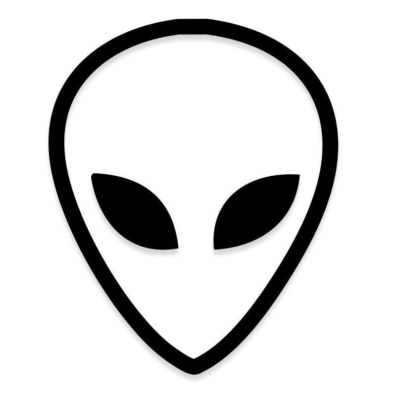 Alien Vinyl Decal Sticker – Decalfly