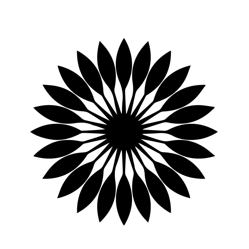 Sunflower Trance Decal Sticker