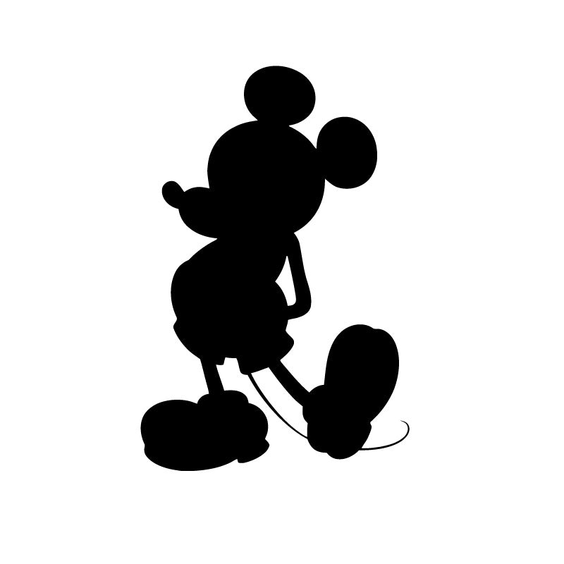 Vintage Mickey Mouse Pose Decal Sticker