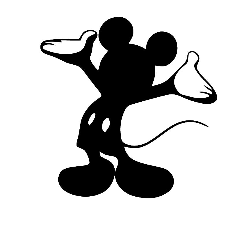 Mickey Mouse Hello Decal Sticker