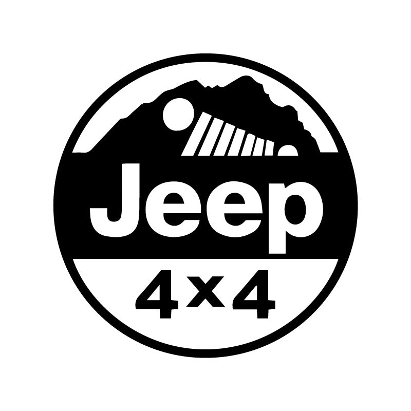 Original Jeep 4x4 Decal Sticker