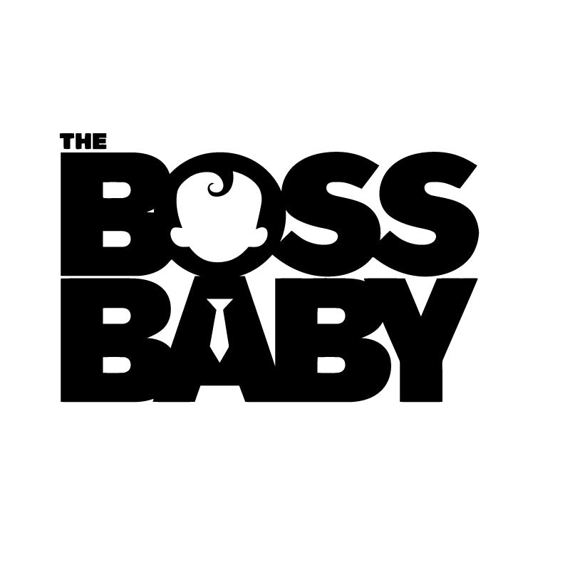 The Boss Baby Logo Symbol Decal Sticker