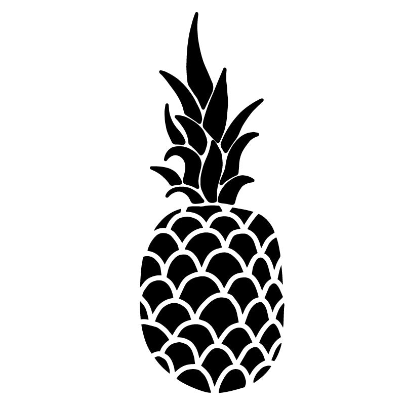 Real Pineapple Decal Sticker