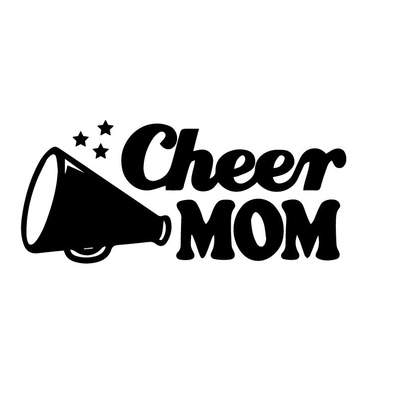 Cheer Mom Cheerleading Decal Sticker