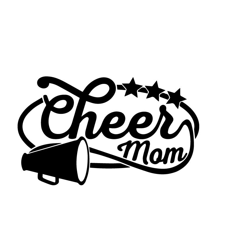 Cheerleading Cheer Mom Decal Sticker