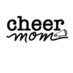 Cheer Mom Logo Decal Sticker