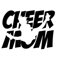 Cheer Mom Action Decal Sticker