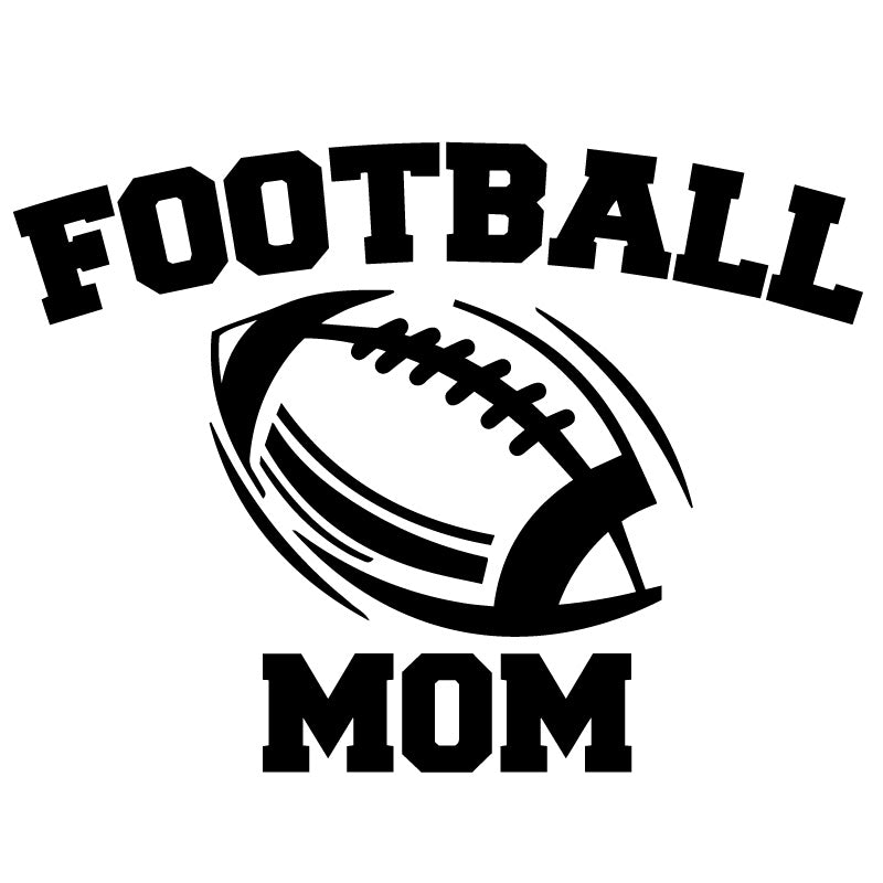 Football Mom Original Decal Sticker