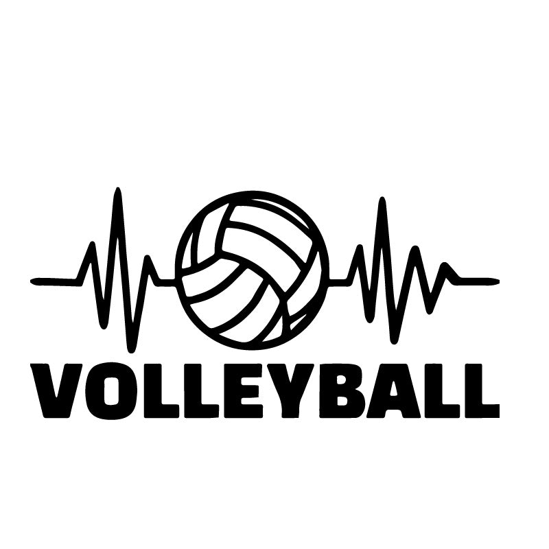 Volleyball Lifeline Decal Sticker
