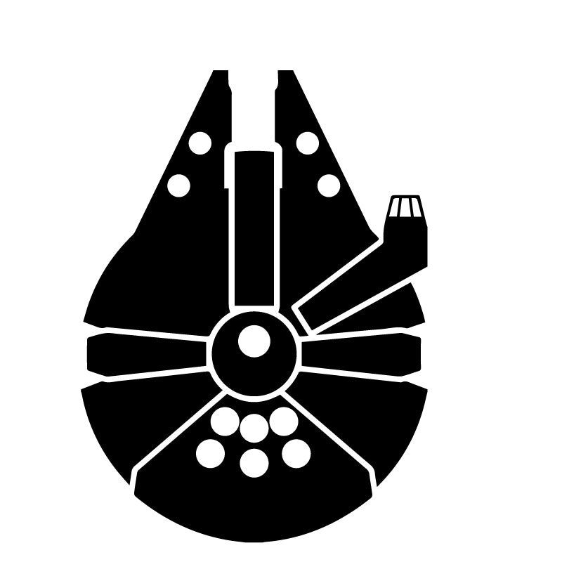 Star Wars Ship Decal Sticker