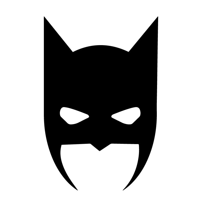 Batman Mask Decal Sticker