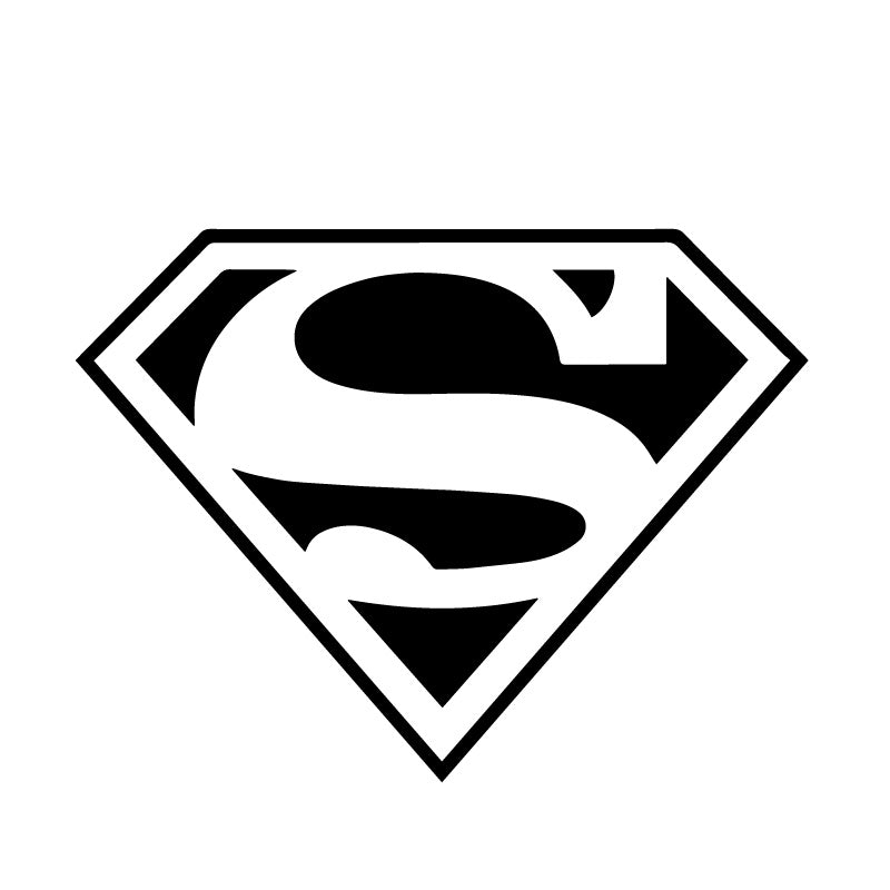 Superman Original Logo Decal Sticker