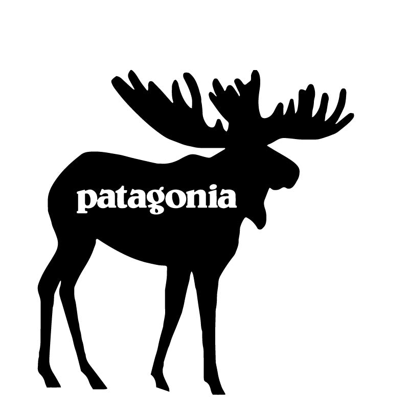 Patagonia Moose Logo Decal Sticker