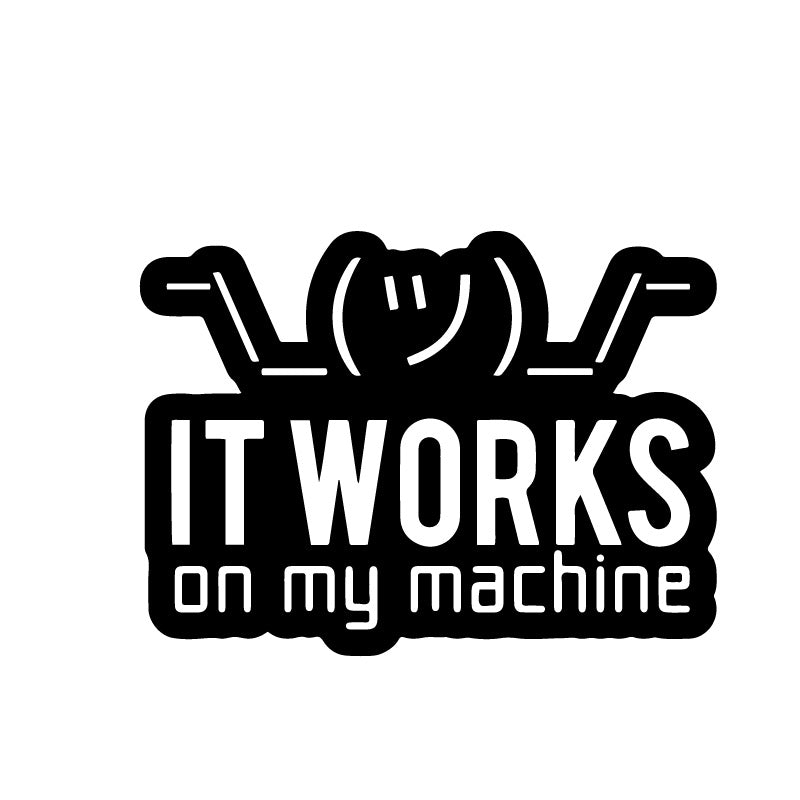 Geek Nerd Computer Decal Sticker