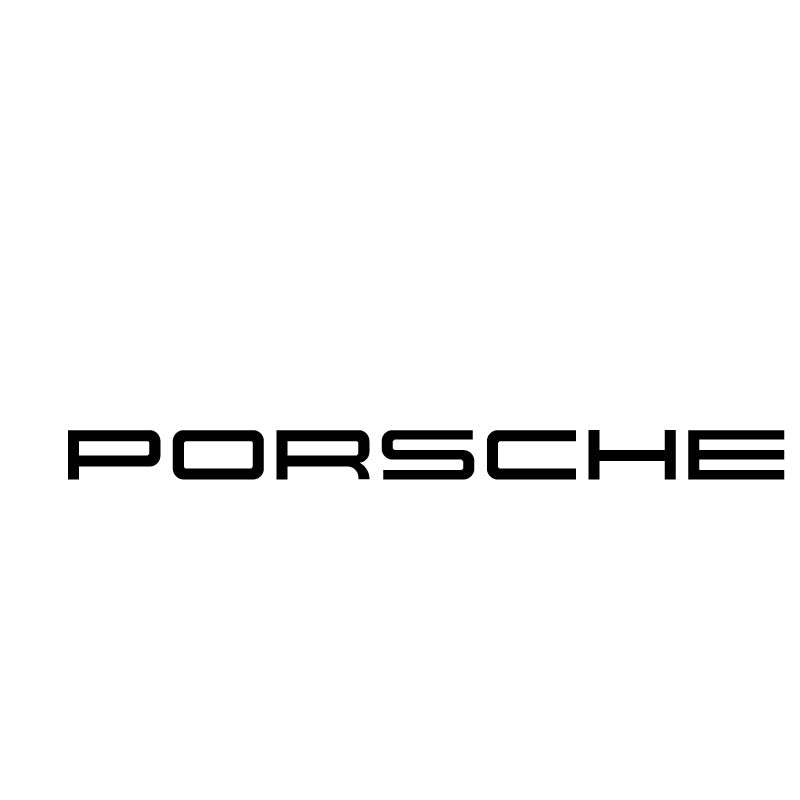 Porsche Original Logo Decal Sticker