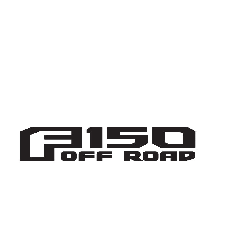 F150 Off Road Logo Decal Sticker