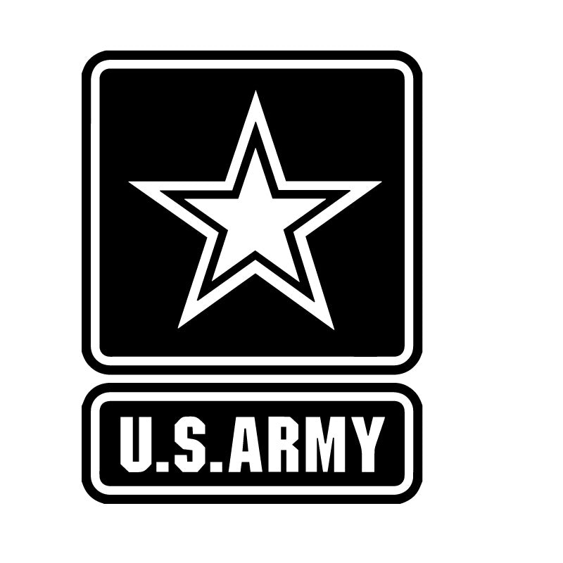 US Army Star Decal Sticker