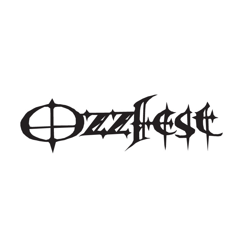 Ozzfest Official Logo Decal Sticker