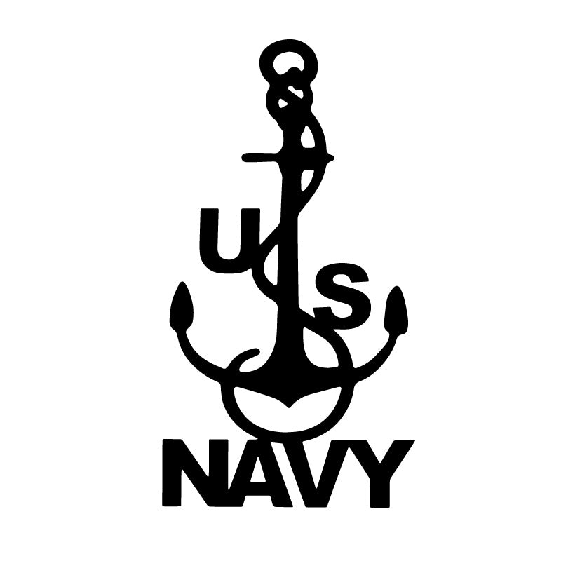 US Navy Symbol Anchor Logo Decal Sticker