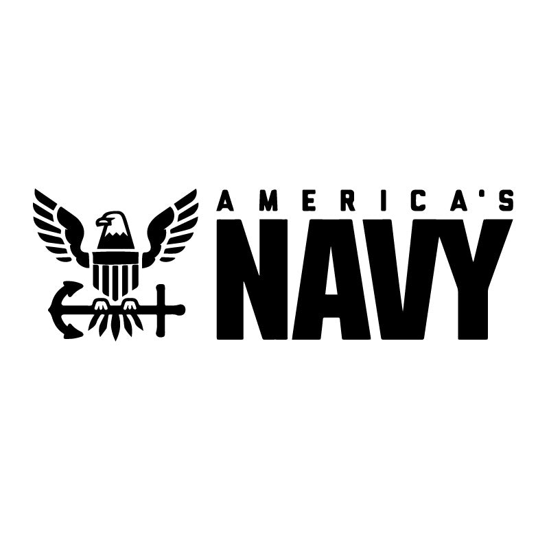America Eagle Navy Symbol Decal Sticker